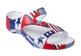 Dawgs Women's Loudmouth Z-Sandals - Betsy Ross