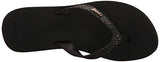 Reef Women's Star Cushion Sassy Sandal, Black/Bronze, 8 M US