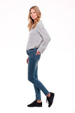 Rubberband Stretch Women's Skinny Jeans (Sarina/Lake Blue) Size 30 (US11/12)