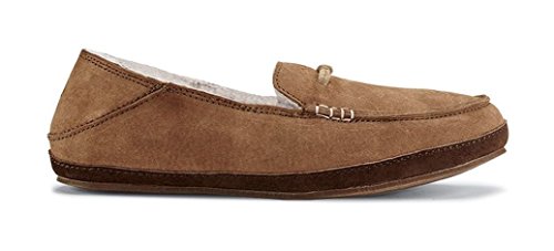 OLUKAI Pa'Ani Slipper - Women's Tan/Dark Java 7