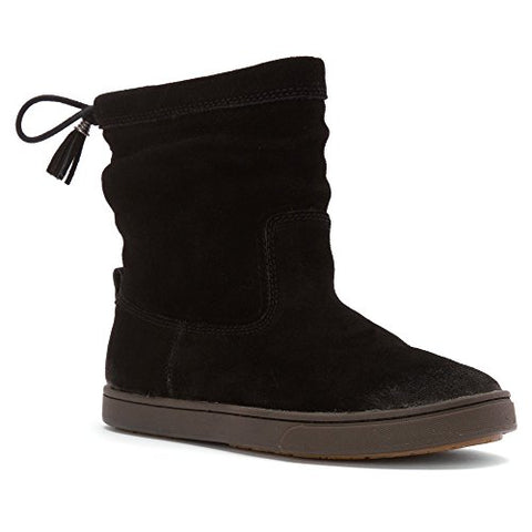 OLUKAI KAPA MOE Women's Boots (7 B(M) US, Black/Black)