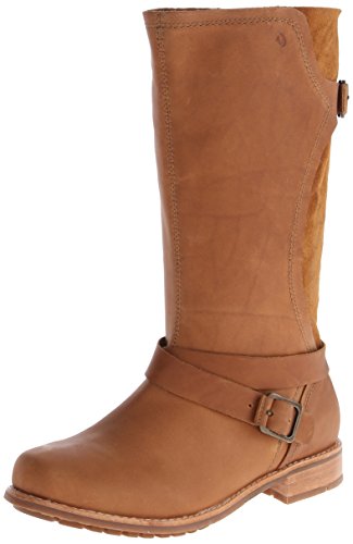 OLUKAI Pa'ia Leather Boot - Women's Koa/Koa, 6.5