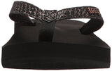 Reef Women's Star Cushion Sassy Sandal, Black/Bronze, 8 M US