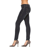 Rubberband Stretch Women's Skinny Jeans (Sarina/Blue Black) Size 25(1/2)