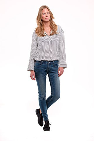 Rubberband Stretch Women's Skinny Jeans (Sarina/Lake Blue) Size 28 (US7/8)