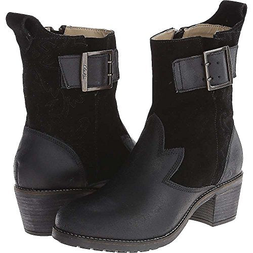 OLUKAI Kaiulani - Womens Heeled Boot Black/Black - 11