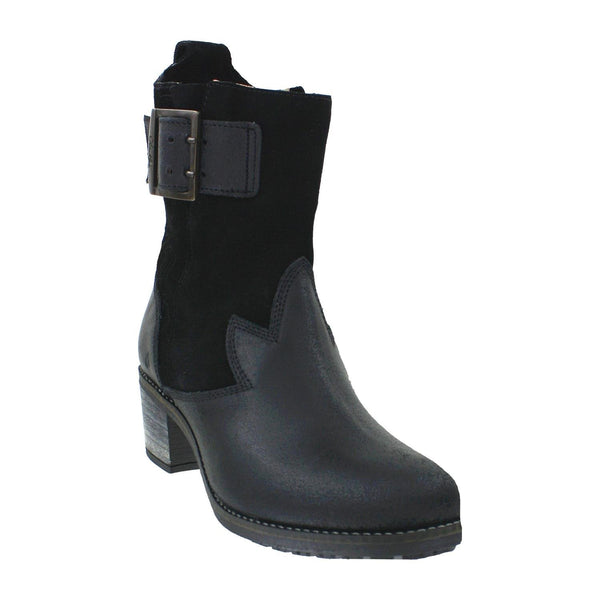 OLUKAI Kaiulani - Womens Heeled Boot Black/Black - 6