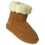 DAWGS Women's 9" Cow Suede Winter Boot - Chestnut 8 M US